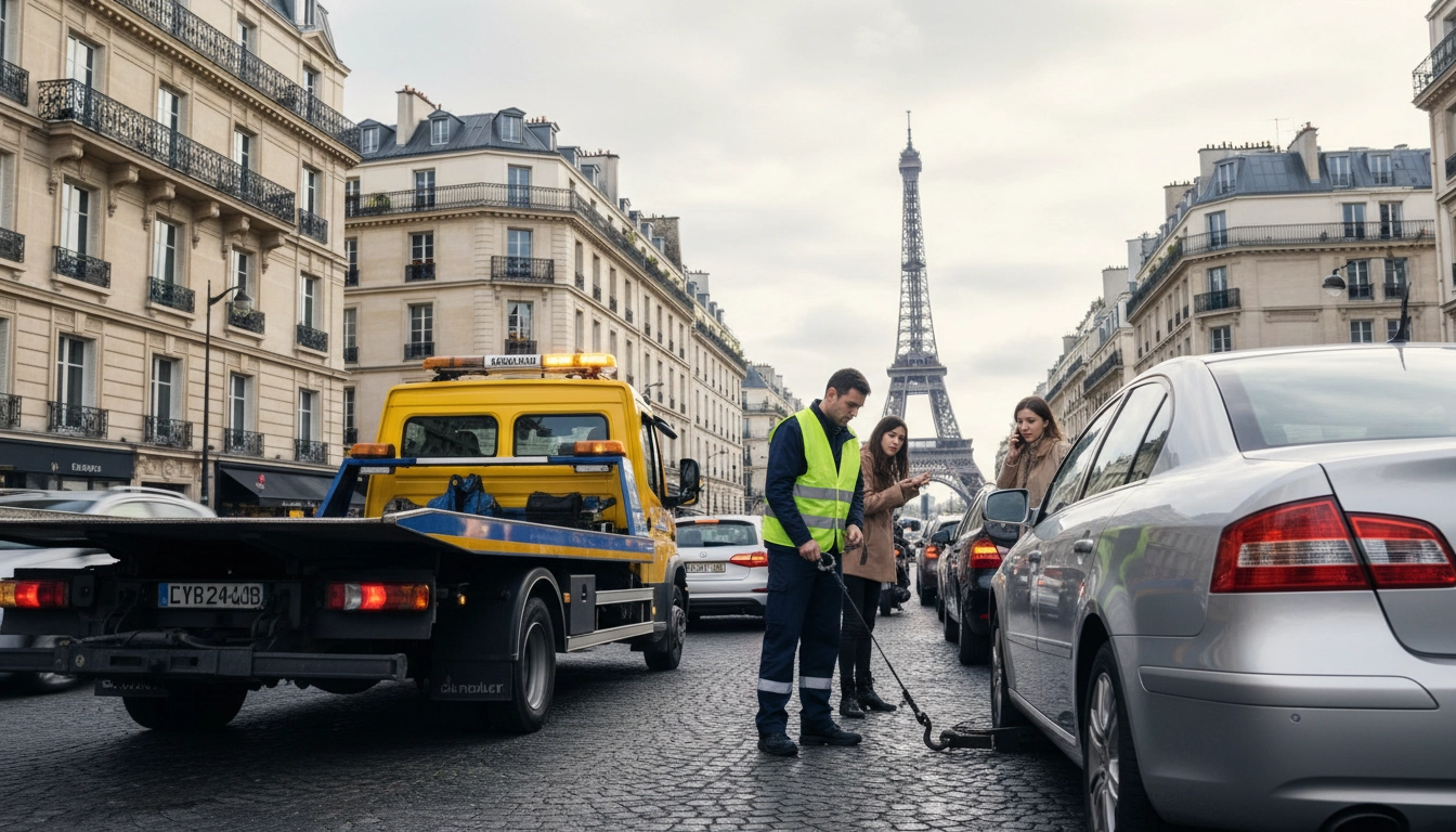 Car breakdown and towing in Île-de-France