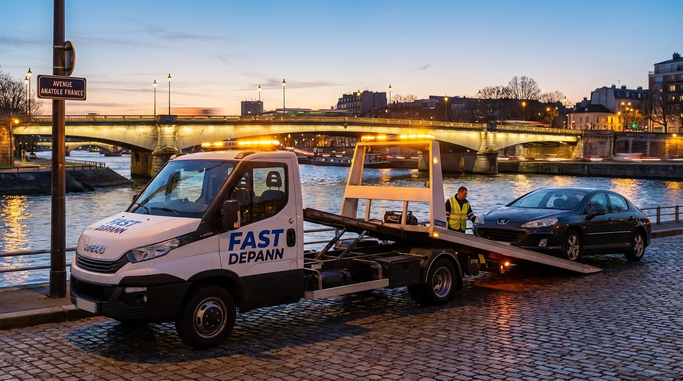 Dépannage auto à Choisy-le-Roi (94600) – intervention Fast Depann 24h/24