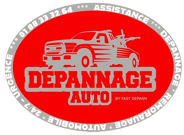 Camion de dépannage Fast Depann en intervention sur une route de Jaulnes