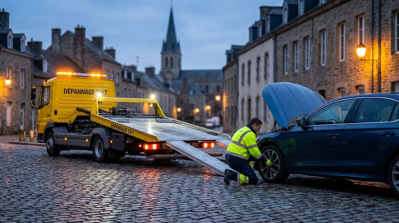 Dépannage auto professionnel à Ézanville par Fast Depann, intervention rapide sur véhicule en panne