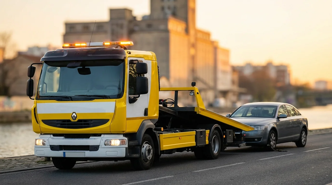 Intervention de dépannage auto par Fast Depann près du Canal de l'Ourcq à Pantin