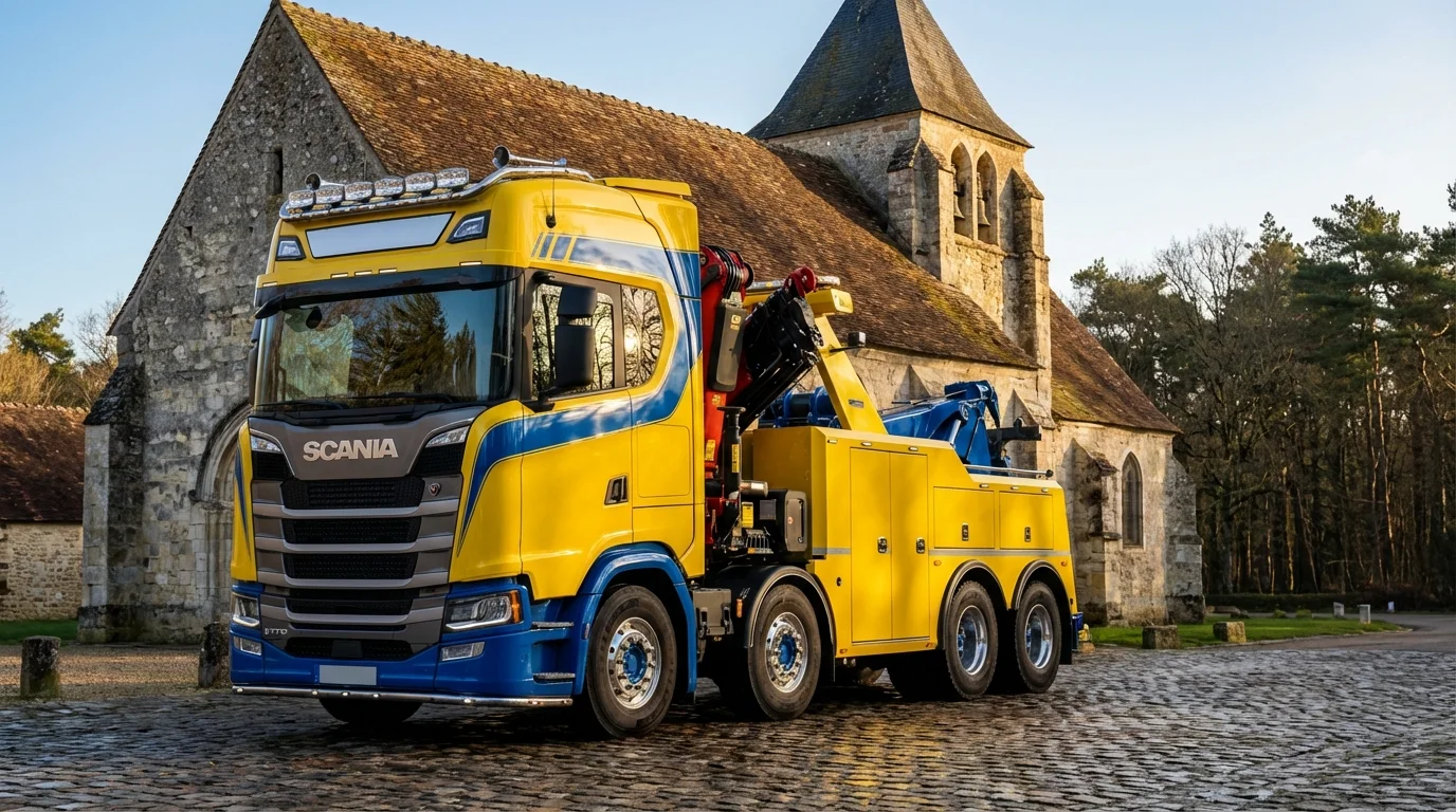 Intervention de dépannage auto par Fast Depann dans le centre du village de Recloses 77760